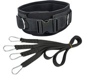 Correas de tracción de trineo Correa de tracción de entrenador de trineo liviano para cinturón de cintura interior para hogar de fitness Correa de ...