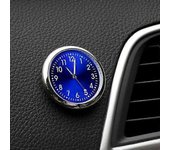 Reloj de coche Luminoso Automóviles Interno Stick-On Digital Reloj Mecánicos Relojes de Cuarzo Adorno Automático Accesorios para Automóviles 40mm Azul