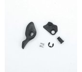 Para ARAI ASTRO-GX ASTRO GX Casco de motocicleta Visera Lock Parabrisas Casco Lente Pestillo Tuyere Accesorios del conducto de aire A