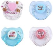 4 piezas de muñeca reborn suministros chupetes magnéticos chupetes realistas muñecas reborn accesorios tetinas magnéticas - a