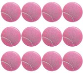12 paquetes de pelotas de tenis de ajuste de presión y entrenamiento Rosa 12-Pack