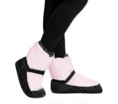 Zapatos cálidos de baile de ballet Botas cortas acolchadas para mujer Zapatos de algodón COLOR DE ROSA 36-37