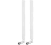 Antena Antena 4G SMA Macho para 4G LTE Antena externa del router para Huawei B593 E5186 para HUAWEI B315 B310 698-2700MHz 2pcs Blanco negro