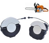 2x Tapa del tanque de gasolina Tapa del tanque de aceite Tapa del tanque con junta tórica para motosierra Stihl Motosierra Tapa del tanque de gasol...