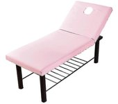 Mesa de masaje Cama ajustada Sábana elástica cubierta completa Banda elástica Masaje Tratamiento de spa Cubierta de cama con orificio para la respi...