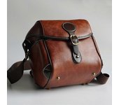 Estuche de bolsa de cámara retro para Sony A7 MarkII IV A7RII A7R A7RIII A7C A7S3 A7IV A6400 A6100 A6000 A6500 RX10 III RX10IV a prueba de golpes Café