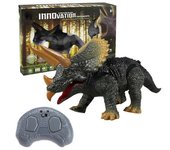Dinosaurio RC Juguete Infrarrojo Control Remoto Figura Caminando Animales RC Eléctricos Triceratops