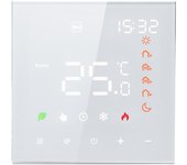 Termostato WiFi Smart Tuya Control de voz 3A Pantalla LCD programable digital Pantalla táctil Piso W-3