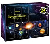 Elsavct Planet Blind Box 24 días Cuenta atrás Regalo de Navidad Regalo de juguete Caja ciega sorpresa
