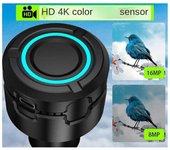 Ocular electrónico 4K HD WIFI actualizado Cámara de telescopio astronómico Telescopio de observación de aves a todo color de 5 millones de píxeles ...