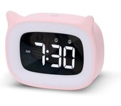 Reloj despertador digital Reloj despertador para niños con luz LED Luz nocturna Reloj despertador para niños Reloj de escritorio sin tictac Regalos...