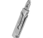 Decodificador de llaves 2 en 1 hardware de herramientas de gancho de recogida de llave de acero inoxidable para mantenimiento de reparación