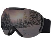 Gafas de snowboard de esquí al aire libre de invierno Gafas de protección UV Gafas Negro