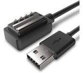 Cargador compatible con Suunto 9, D5, Spartan Ultra Hr, Spartan Sport Wrist Hr, Eon Core - Cable de carga magnético USB 100cm