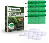 20pcs Repelente de roedores Aceite de menta para repeler ratones y ratas y otros roedores Repelente de ratón para accesorios de jardín de granja ca...