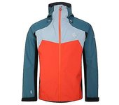 Dare2b Chaqueta impermeable Dare 2B Cornisa para hombre Trail Blaze Naranja/Gris Pizarra XL