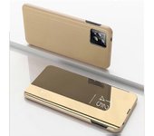Para OPPO Find X3 / Find X3 Pro Plate Mirror Horizontal Flip Leather Case with Holder (Negro)