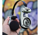 WhatPlus Retro Auriculares inalámbricos Bluetooth 5.2 Classic Open Hifi Auriculares HD On-ear con micrófono de reducción de ruido para KOSS Porta P...