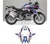 Para BMW R1200gs R1200 Gs Lc 2014-2018 Kit de calcomanías gráficas de motocicleta Azul