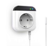 Termostato WiFi inteligente, toma de corriente programable con aplicación, control remoto, enchufe de radio