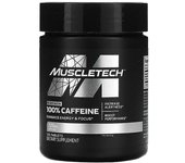 MuscleTech, Platino 100% cafeína, 220 mg, 125 comprimidos