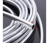 Puerta de coche de 6 m Moldura cromada Borde de la tira de la cubierta del protector contra arañazos Rollo de tira Estilo cromado Silver 6m
