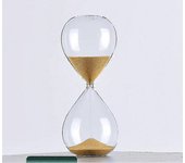 5/10/30/60 minutos Tiempo Temporizador de reloj de arena Decoración del hogar Adornos de vidrio de reloj de arena Artículos para el hogar Temporiza...