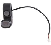 Interruptor de cina para scooter eléctrico Max G2 Kick Scooter Botón de manillar Interruptor de luz de campana