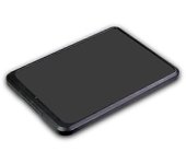 Base de la máquina de café Placa práctica Electrodoméstico de cocina Bandeja deslizante Bandeja rodante Almacenamiento de encimera Movi Negro