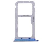 Para la bandeja de la tarjeta SIM del Huawei Honor 9 y la bandeja de la tarjeta SIM / Micro SD Azul