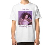 RockShark Kate Bush - Camiseta de Sabuesos del amor Blanco L