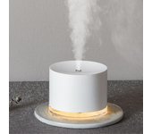 780ml Wireless Aroma Diffuser Humidificador de aire aceite esencial recargable portátil (1pcs, blanco)