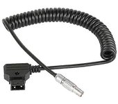 Lanxri Red Komodo 6k Cinema Camera Coiled Power Adapter Cable Straight 2 Pin Female To D-tap