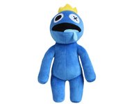 Juguetes de peluche Rainbow Friends, muñeca de peluche de peluche de 11.8 "Rainbow Friends Night,Rainbow Friends for Fans Cumpleaños de niños (azul)