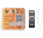 Tarjeta SIM MKSD Ultra 5G mejorada Material ABS de tamaño compacto Accesorio de fijación rápida para la serie 6s-7-8-X-XSM-11-13PM