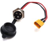 Puerto de carga de 2 piezas para scooter eléctrico Kugoo G1 y zero 10x