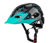 Casco para niños, SIFVO Casco de bicicleta para niños Casco de bicicleta para niños y niñas con casco de visera genial para 5-14 años S2