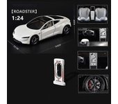 1:24 Tesla Model S Model 3 Tesla Model Y Alloy Die Cast Toy Model Car Sound And Light Juguetes Infantiles Coleccionables Regalo De Cumpleaños Boris...