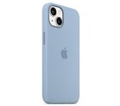 Funda de silicona con Magsafe para funda de teléfono Iphone 13 Niebla azul