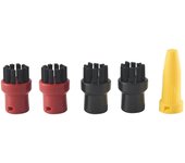 unbrand Cepillo redondo para KARCHER SC1 SC2 SC3 SC4 SC5 CTK10 SG4/4 etcétera SC Series Boquilla de repuesto de piezas de limpiador a vapor Amarill...