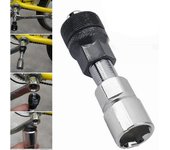 Bicycle Crank Puller, Universal Wheel Puller Remover Metal Bicycle Crank Puller Tool Bicycle Crank Set Repair Accessories Crank Arm Remover Kits