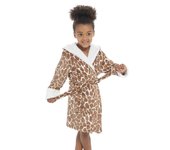 A2Z 4 Kids A2Z 4 Niños Niñas Albornoz Con Capucha Jirafa 3D Bata de Animales Acogedor Todo en Uno Mono 11-12 Years
