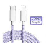 20W PD USB C Cable for iPhone 14 13 12 Pro Max Fast Charging USB C Cable for iPhone 12 Mini Pro Max Data USB Type C Cable 1/2M