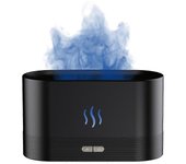 Difusor de aceites esenciales BD-Flame, difusor de aromas con luz de llama cambiante de 7 colores, difusor de aroma humidificador de aire con prote...