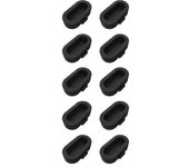 Tapa antipolvo de silicona para Garmin-fenix 6 6s 6x 5 5x 5s/forerunner 945/935/245 Negro