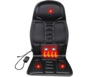 Masaje Almohadilla de asiento Masajeador de espalda Masaje almohadillas de asiento Vibración Masaje Cojín de asiento Alfombra de masaje con vibraci...