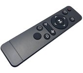 Control remoto para piezas de repuesto de robot aspirador ABIR X5, X6, X8 Negro