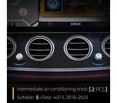 decoración del interior del automóvil para Mercedes-Benz W213 vehículo reacondicionado E200L E260L E300L Serie Renovación del interior del automóvi...