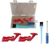 Botón de interruptor de gatillo para V10 V11 Sv12 Sv14 Aspiradora Kit de piezas de repuesto de botón de interruptor rojo Como se muestra