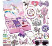 Calendario de Adviento 2024, Calendario de Adviento de Navidad de 24 días con regalos de unicornio, Calendario de cuenta regresiva de Navidad Regal...